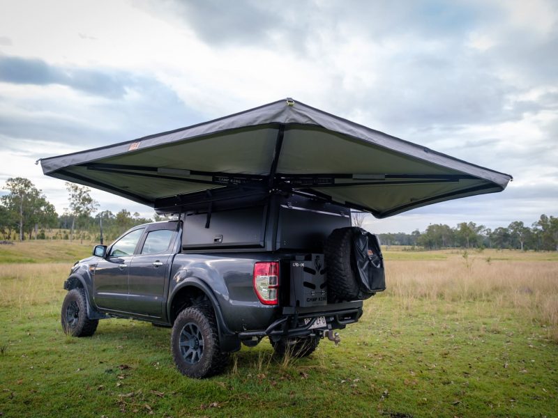 Protector Series freestanding 270 awning
